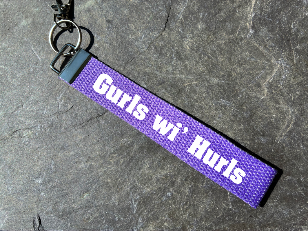 Gaelic Games Wrislet/Keyring - Your Choice of Wording and colours - GAA