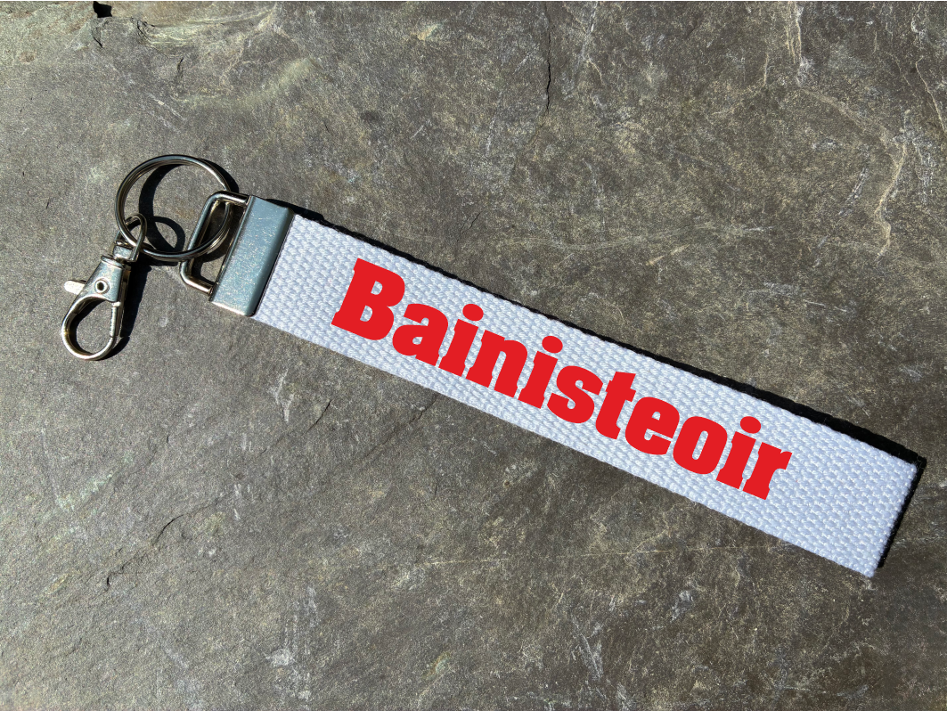 Gaelic Games Wrislet/Keyring - Your Choice of Wording and colours - GAA