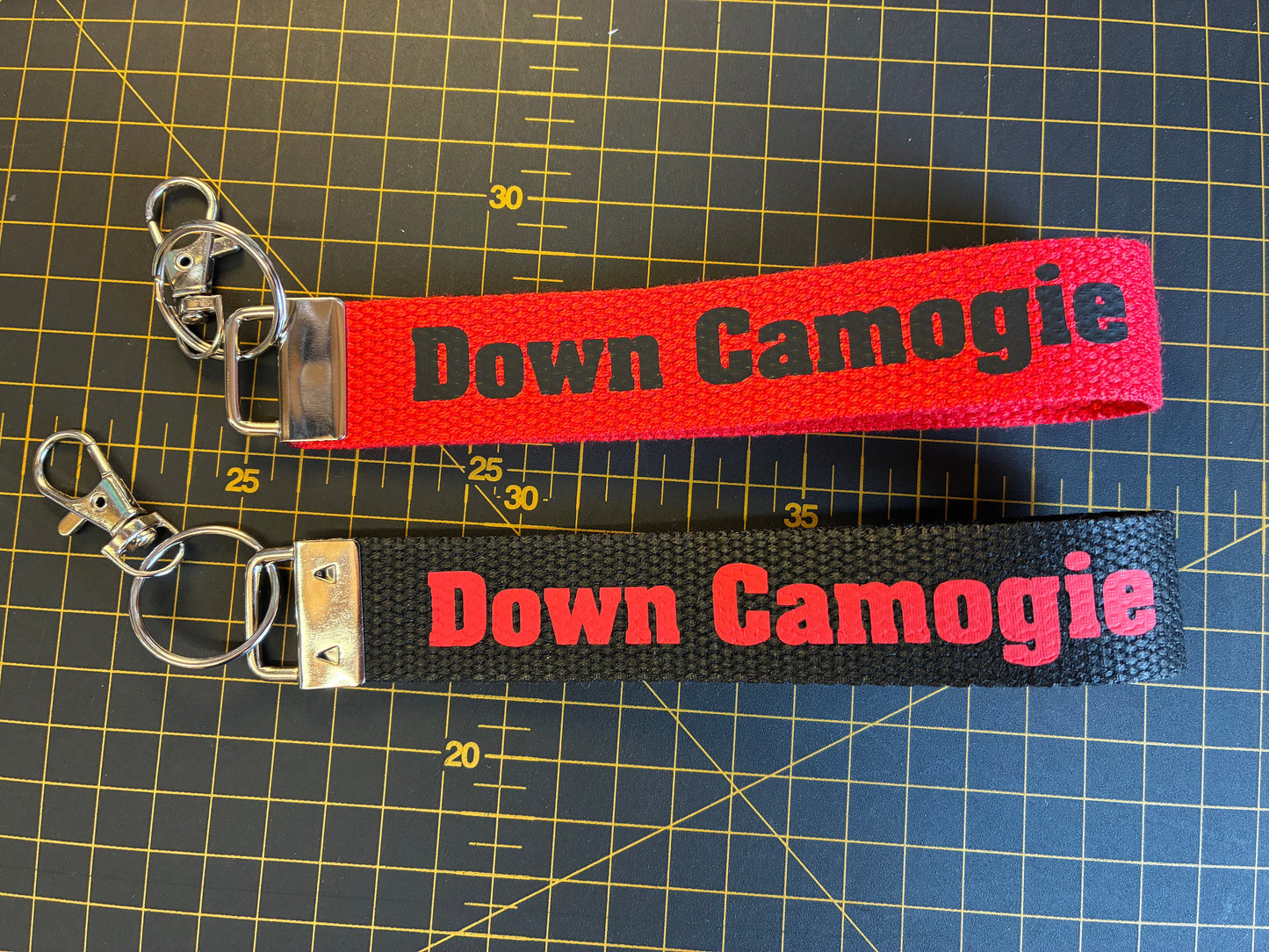 Down Camogie Wristlet/Keyring/Keyfob - Wrist Lanyard