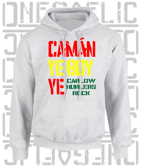 Camán Ye Boy Ye, Hurling Hoodie - Kids - All Counties Available