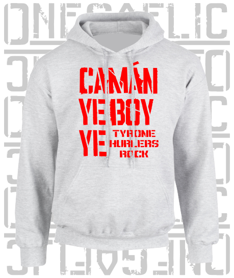 Camán Ye Boy Ye, Hurling Hoodie - Kids - All Counties Available