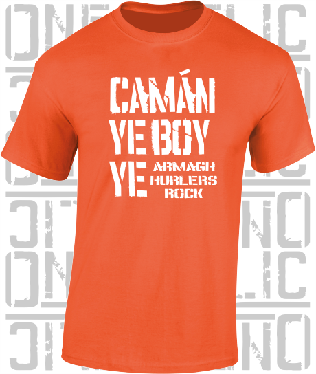 Camán Ye Boy Ye, Hurling T-Shirt- Kids - All Counties Available