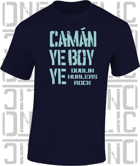 Camán Ye Boy Ye, Hurling T-Shirt- Kids - All Counties Available