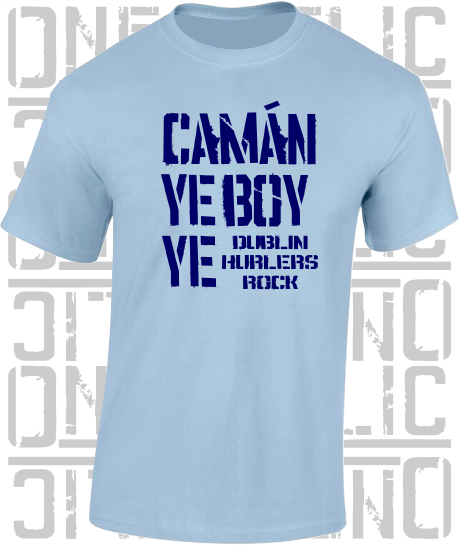 Camán Ye Boy Ye, Hurling T-Shirt- Kids - All Counties Available