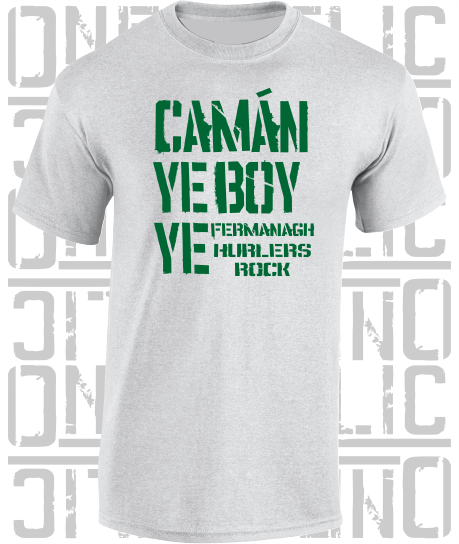 Camán Ye Boy Ye, Hurling T-Shirt- Kids - All Counties Available