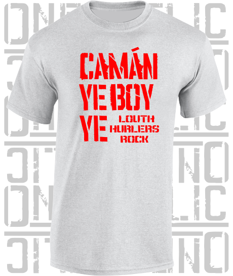 Camán Ye Boy Ye, Hurling T-Shirt- Kids - All Counties Available