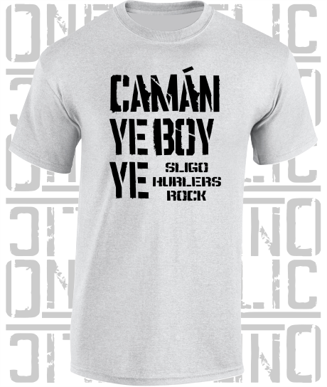 Camán Ye Boy Ye, Hurling T-Shirt- Kids - All Counties Available