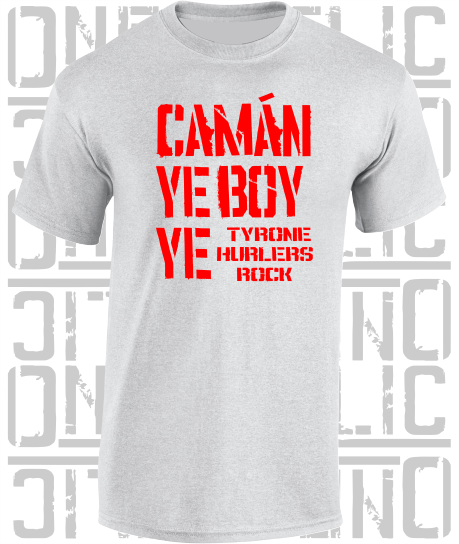 Camán Ye Boy Ye, Hurling T-Shirt- Kids - All Counties Available