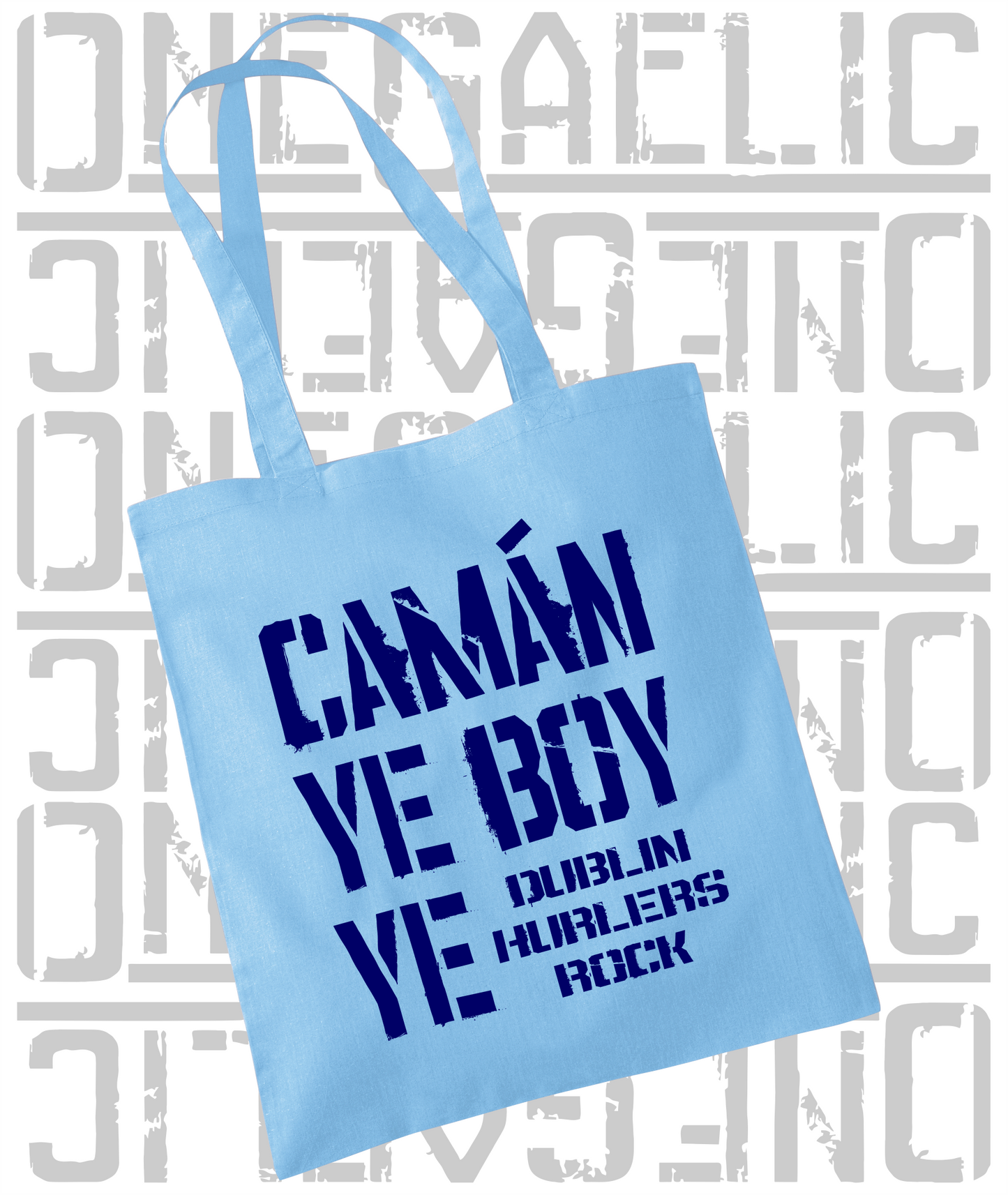 Camán Ye Boy Ye - Hurling Tote Bag - All Irish Counties Available