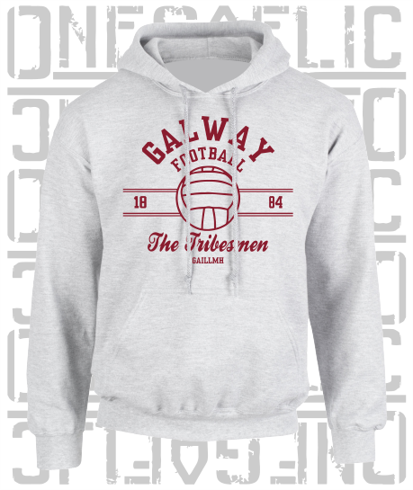 Gaelic Football Hoodie - Adult - Galway
