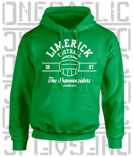 Gaelic Football Hoodie - Adult - Limerick