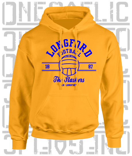 Gaelic Football Hoodie - Adult - Longford
