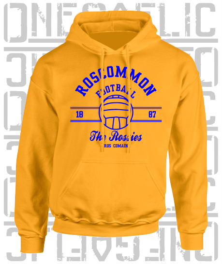 Gaelic Football Hoodie - Adult - Roscommon