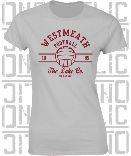 Gaelic Football - Ladies Skinny-Fit T-Shirt - All Counties Available