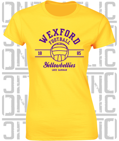 Gaelic Football - Ladies Skinny-Fit T-Shirt - All Counties Available