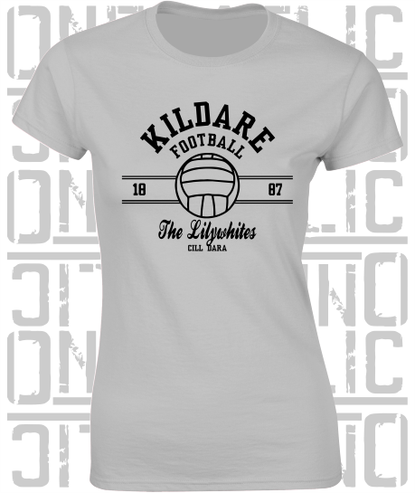 Gaelic Football - Ladies Skinny-Fit T-Shirt - All Counties Available