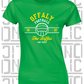 Gaelic Football - Ladies Skinny-Fit T-Shirt - Offaly