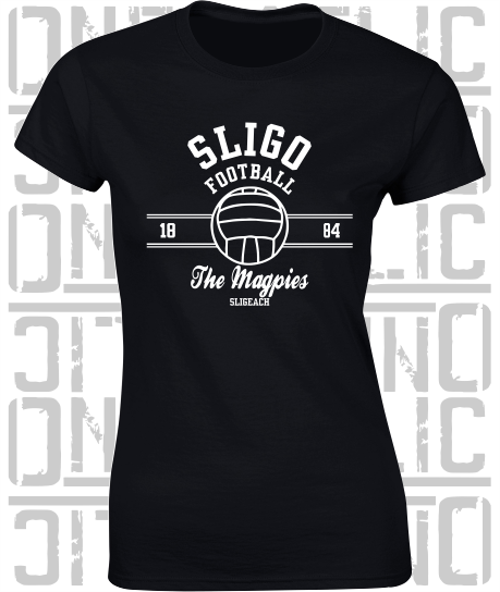 Gaelic Football - Ladies Skinny-Fit T-Shirt - All Counties Available