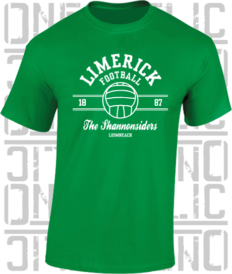 Gaelic Football T-Shirt - Adult - Limerick