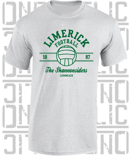Gaelic Football T-Shirt - Adult - Limerick