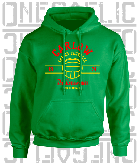 Ladies Gaelic Football Hoodie - Adult - All Counties Available