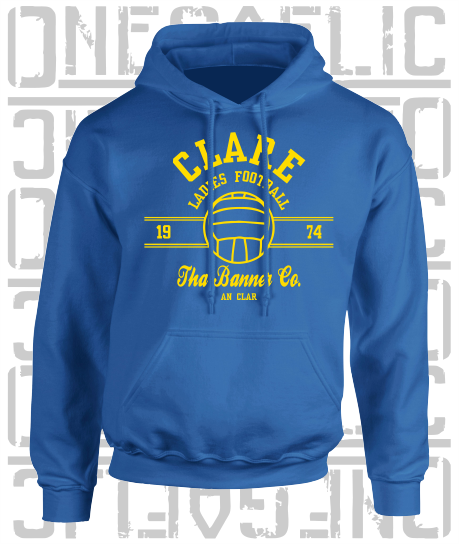 Ladies Gaelic Football Hoodie - Adult - All Counties Available