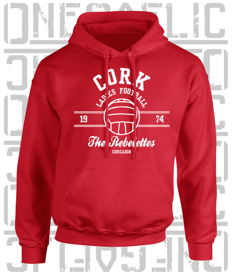 Ladies Gaelic Football Hoodie - Adult - All Counties Available