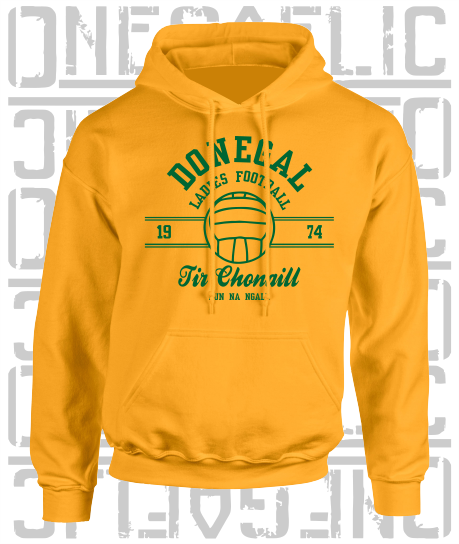 Ladies Gaelic Football Hoodie - Adult - All Counties Available