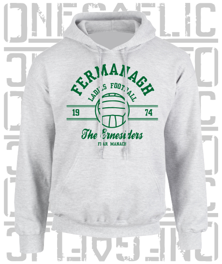 Ladies Gaelic Football Hoodie - Adult - All Counties Available