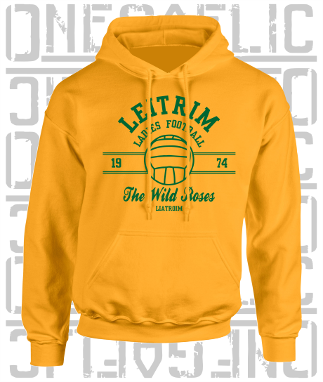 Ladies Gaelic Football Hoodie - Adult - All Counties Available