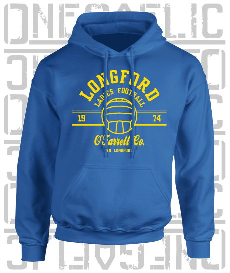 Ladies Gaelic Football LGF Hoodie - Adult - Longford