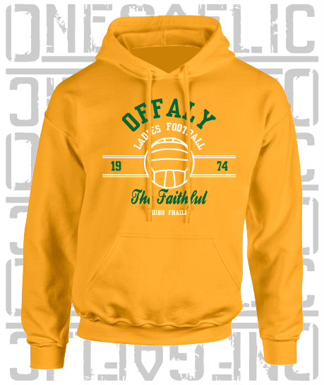 Ladies Gaelic Football Hoodie - Adult - All Counties Available