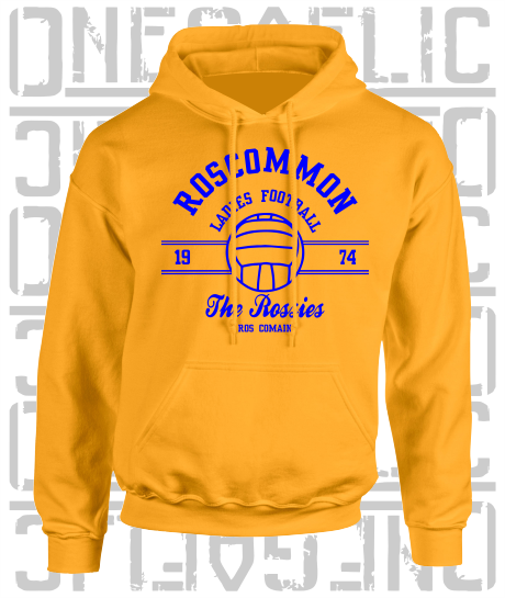 Ladies Gaelic Football LGF Hoodie - Adult - Roscommon