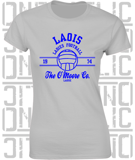 Ladies Gaelic Football T-Shirt - Ladies Skinny-Fit - All Counties Available