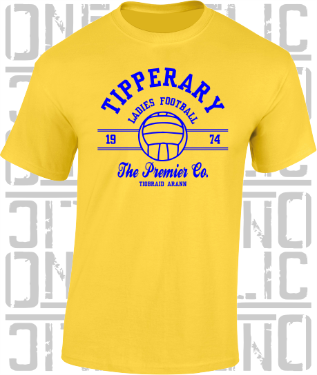 Ladies Gaelic Football LGF T-Shirt - Adult - Tipperary