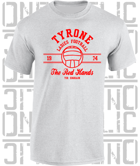 Ladies Gaelic Football LGF T-Shirt  - Adult - Tyrone