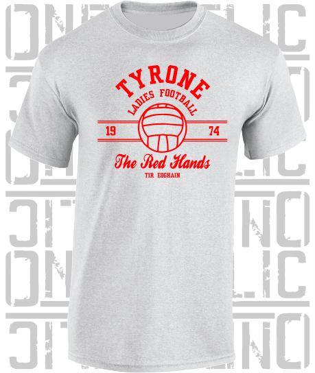 Ladies Gaelic Football T-Shirt - Adult - All Counties Available