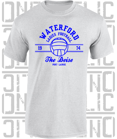 Ladies Gaelic Football T-Shirt - Adult - All Counties Available