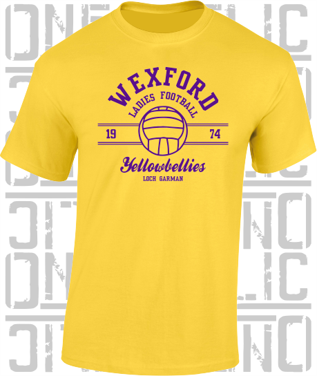 Ladies Gaelic Football LGF T-Shirt - Adult - Wexford