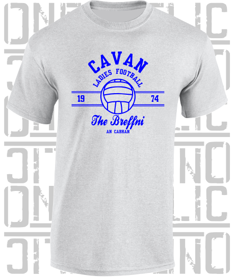Ladies Gaelic Football T-Shirt - Adult - All Counties Available