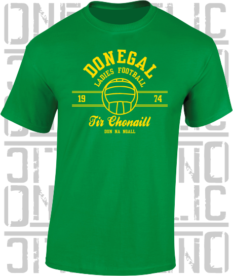 Ladies Gaelic Football T-Shirt - Adult - All Counties Available