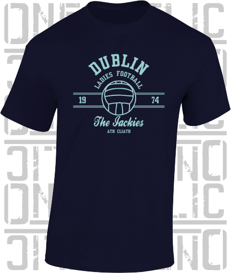 Ladies Gaelic Football T-Shirt - Adult - All Counties Available