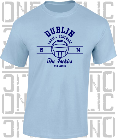 Ladies Gaelic Football T-Shirt - Adult - All Counties Available
