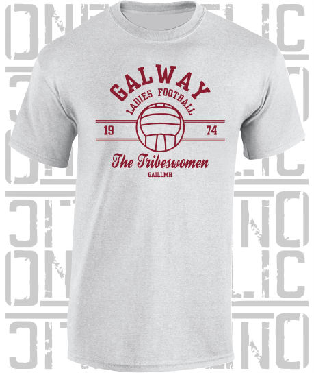 Ladies Gaelic Football T-Shirt - Adult - All Counties Available