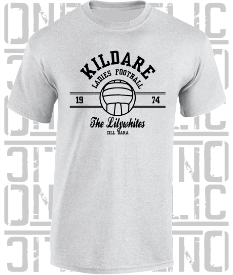 Ladies Gaelic Football LGF T-Shirt - Adult - Kildare