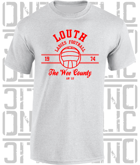 Ladies Gaelic Football T-Shirt - Adult - All Counties Available