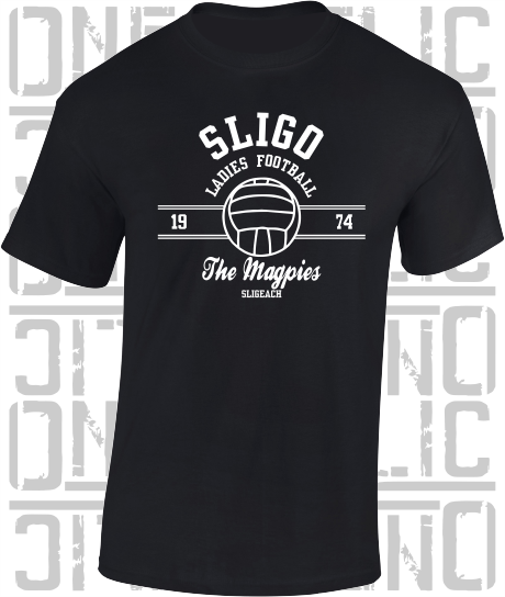 Ladies Gaelic Football T-Shirt - Adult - All Counties Available