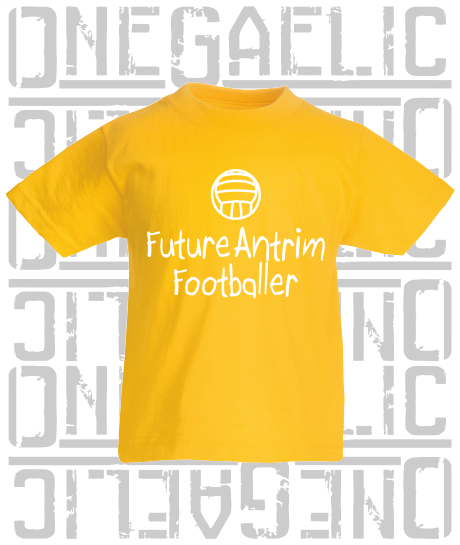 Future Footballer Baby/Toddler/Kids T-Shirt - Gaelic Football - All Counties Available