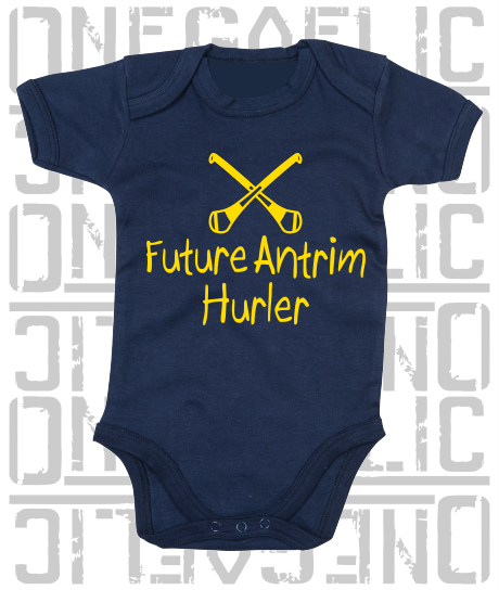 Future Antrim Hurler Baby Bodysuit - Hurling