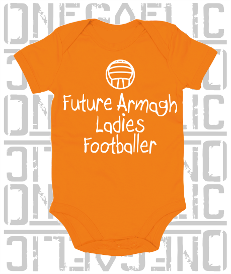 Future Armagh Ladies Footballer Baby Bodysuit - Ladies Gaelic Football